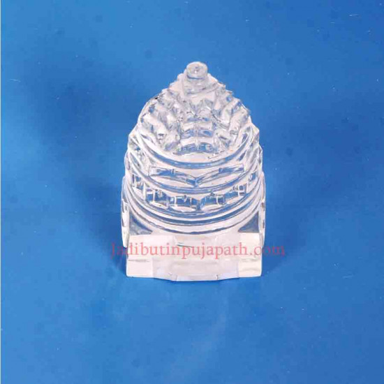 Crystal Shri Yantra/Sphatik Shree Yantra