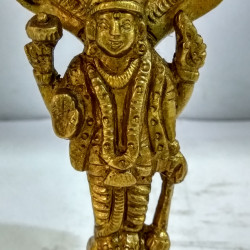 Brass Lord Vishnu Idol