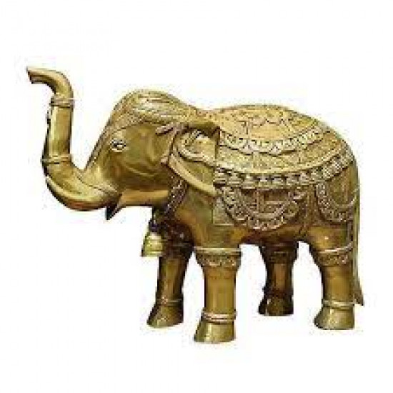 Brass Elephant Statue