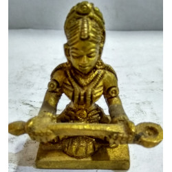 Lord Annapurna Mata Idol Brass