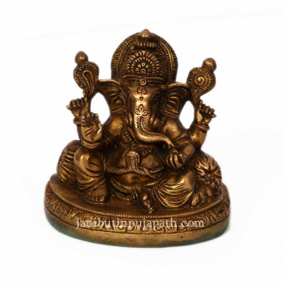  Brass Ganesh Idol