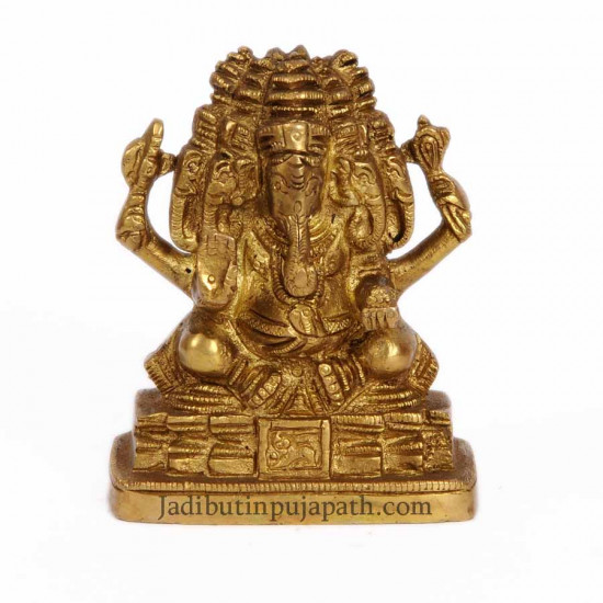 Panchmukhi Hanuman In Brass Idol Panchmukhi Hanuman In Brass Idol