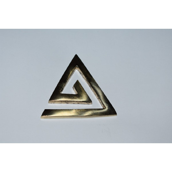 Helix Vastu Triangle-Vastu Energy Helix- Pure Brass Material