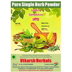 Lodhra Powder-Churna - लोध्र Symplocos/Pure Single Herb Powder