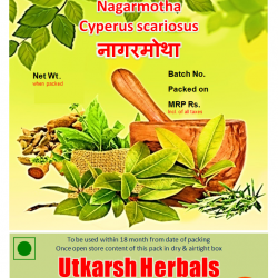 Nagarmotha Powder-Churna - नागरमोथा Cyperus scariosus/Pure Single Herb Powder