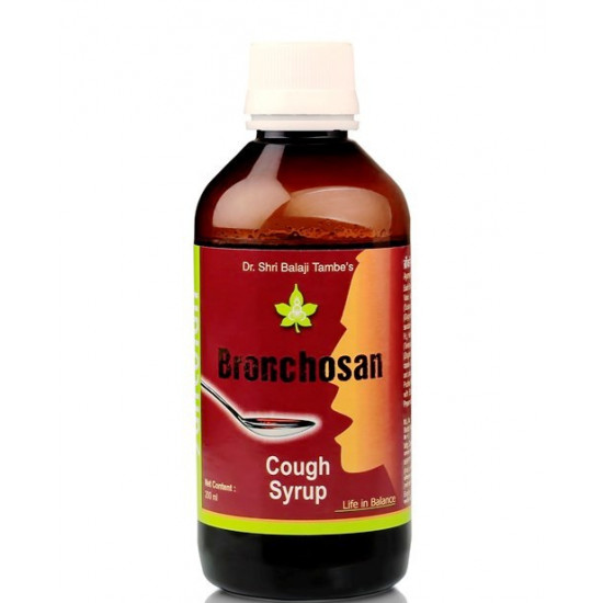 Bronchosan Syrup Cough Syrup /Dr.Shree Balaji Tambe's Santulan Product