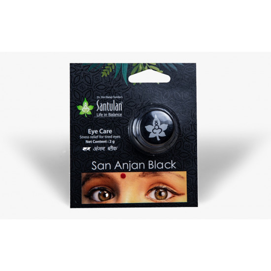 San Anjan Black-kajal for healthy eyes/Dr.Shree Balaji Tambe's Santulan Product