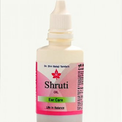 Shruti Oil For Ear Care/Dr.Shree Balaji Tambe's Santulan Product