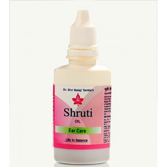 Shruti Oil For Ear Care/Dr.Shree Balaji Tambe's Santulan Product