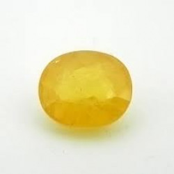 Pukhraj-Yellow Sapphire Stone Certified